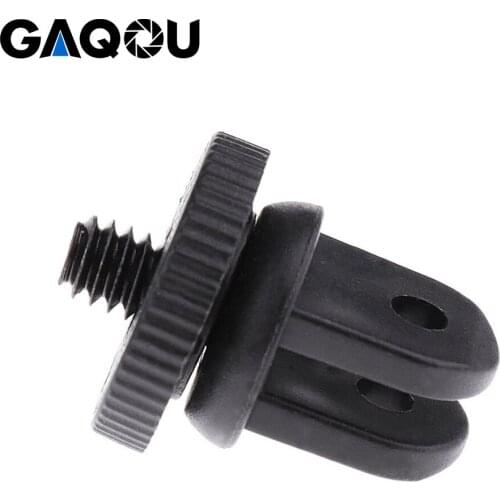 GAQOU 1/4'' Tripod Mount Adapter for Gopro Hero 7 6 5 Session mi Yi 4K SJCAM SJ4000 Eken H9 Action Camera Accessories