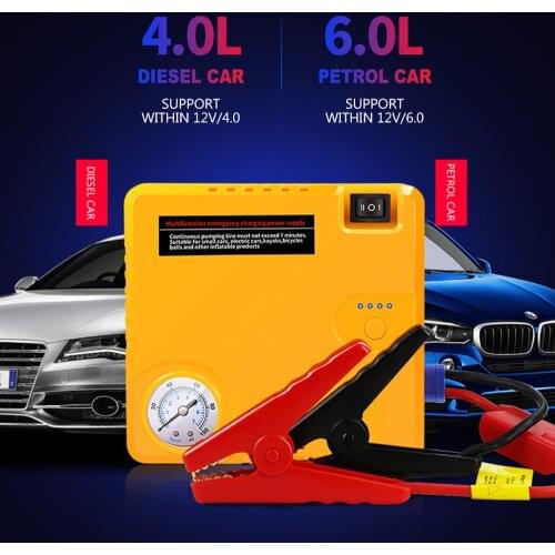 TM16B Car Jump Starter Portable Lighter Power Bank Mini Car Starter Air Pump 12V Car Charger For Car Battery Booster