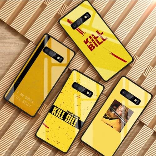 Kill bill Tempered Glass Phone Case For Samsung Galaxy S8 S9 S10 S20 PLUS J8 J6 J4 2018 NOTE 8 9 10 Cover Shell
