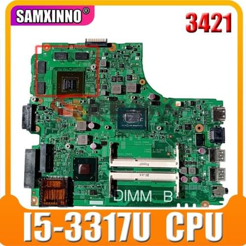CN-02HTV8 02HTV8 For DELL Inspiron 3421 Core I5-3317U N13P-GS-OP-A2 Laptop motherboard DDR3 Mainboard