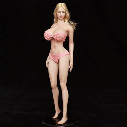 Customized LD Humanoid 1/6 Silicone Asian Female Soldier Body 28xl Full Body Movable and Seamless 12 inch action figure body