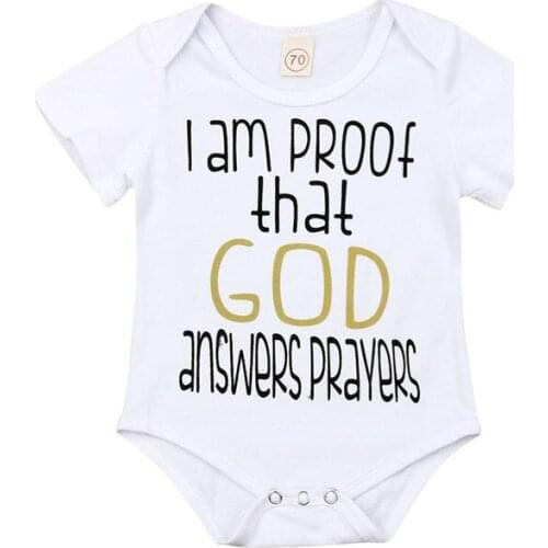 0-24M Newborn Rompers Baby Boys Clothes Letter Print Baby Rompers White Casual Jumpsuit Toddler Short Sleeve Girls Clothes Set