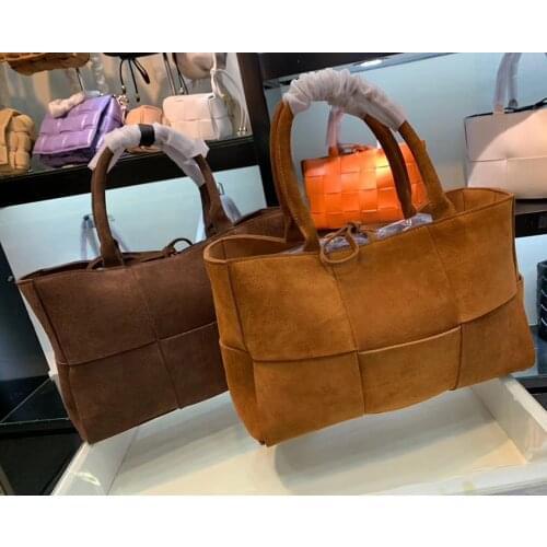 Fashion Suede Messenger Bags Luxury Handbags Women Designer Purses Lady Shoulder Bag Knitting Crossbody Female Bag High Quality