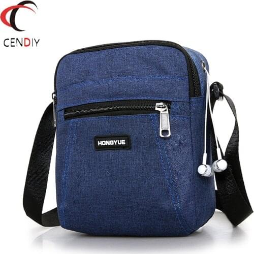 Mens Phone Bags Mini Shoulder Multi-Function Mobile Phone Bag Outdoor Sports Bag Fashion Wide Shoulder Bags Casual shopper bags