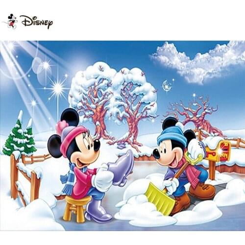 Disney 5D Diamond Embroidery Needlework Kit "Cartoon Mickey Mouse" Diy Diamond Painting Cross Stitch Home Decoration Gift A30960