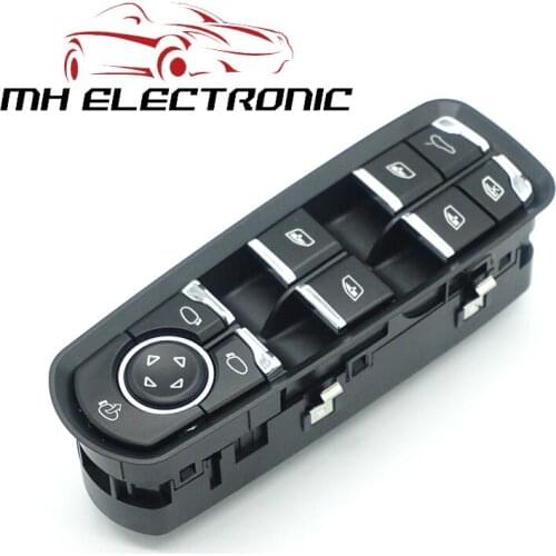 MH Electronic POWER WINDOW LIFTER SWITCH 7PP959858RDML 7PP959858 For Porsche Panamera Cayenne Macan