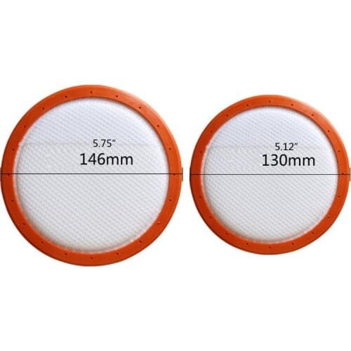 Vacuum Cleaner Replacement Round Filters Washable High Density Cotton Net Elements for C3-L148B Household Appliances Parts