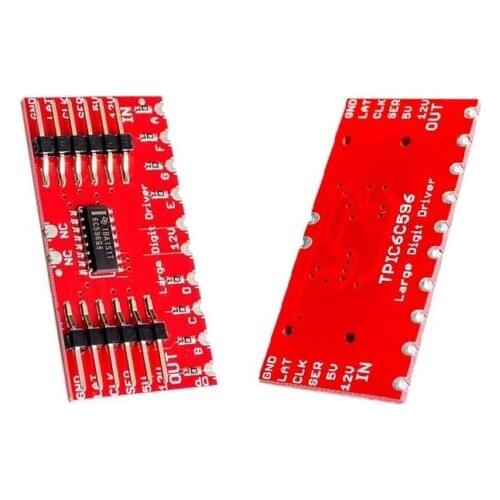 1PCS TPIC6C596 8-Digital Shift Register 7-Segment Displays Nixie Tube Module