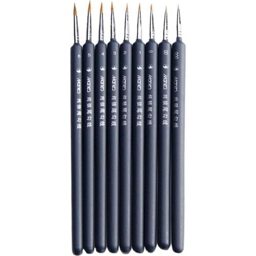 Weasel Hair Water Color Brushes Paintbrush Line Drawing Pen Painting Accessories for Students Adults