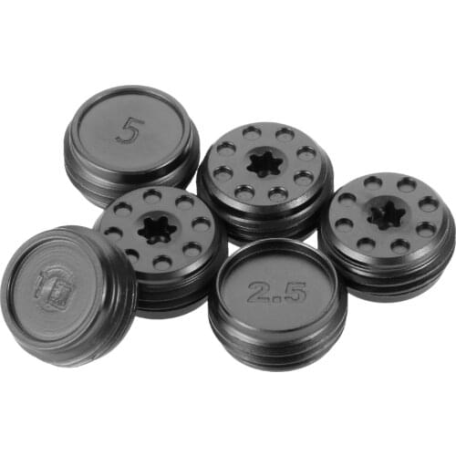 2Pcs Black 2.5g,5g,10g Golf Weight Screw Counterweight Replacement Fit for PXG Series Alloy Golf Club Heads Accessories