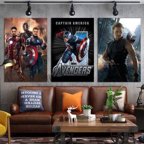 5D Diamond Painting Cross Stitch Kits Marvel Avengers Iron Man Spiderman Mosaic Diamond Embroidery Full Square Drill Home Decor