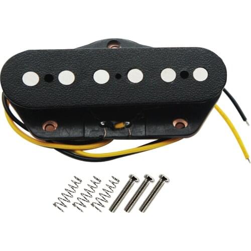 FLEOR Black Alnico 5 Pickup Guitar Bridge Pickup for TL Electric Guitar