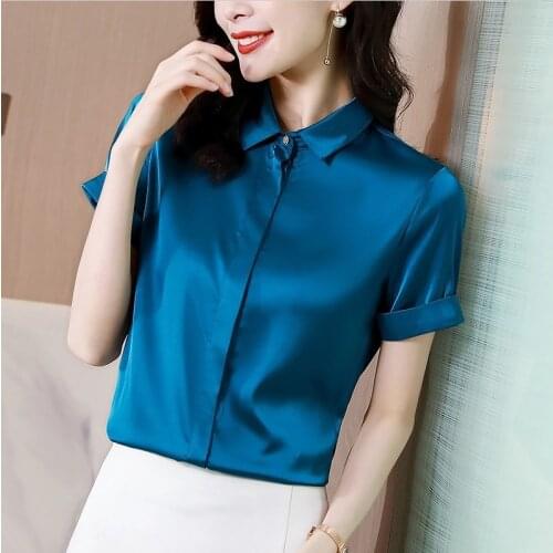 KUCLUT Womens Silk Shirts