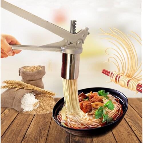 XMT-HOME Stainless steel manual pasta maker noodle machine noodle maker press machine 1set