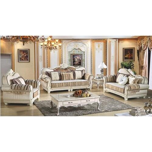 Living room furniture modern fabric sofa European sectional sofa set a1254