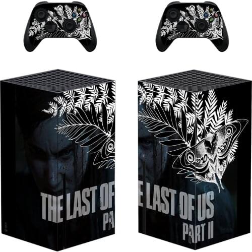 THE LAST OF US Style Xbox Series X Skin Sticker for Console & 2 Controllers Decal Vinyl Protective Skins Style 13