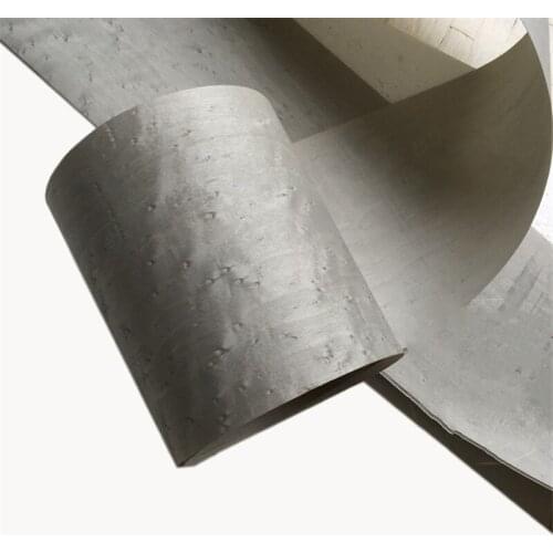 Natural Genuine Skylark BirdsEye Wood Veneer Excellent Panel EP for Furniture Silver Gray