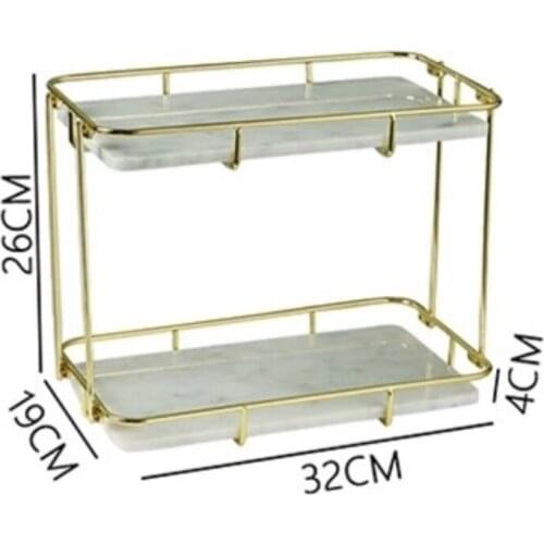 2020 new Cosmetic Storage Holder Make up Caddy Shelf Organization Display rack on Countertop