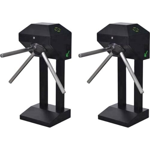 KINJOIN Smart RFID Semi-Automatic Access Control System Vertical Tripod Turnstile