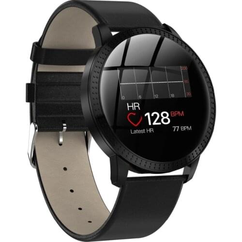 CF18 Bluetooth smart bracelet IP67 waterproof color screen ECG blood pressure monitor womens smartwatch Android and iOS