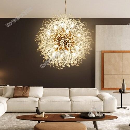 Crystal modern LED chandeliers decor for home kitchen bedroom dining living room Luster indoor lights fixtures for celling lamps