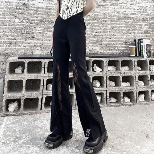 SXGOTH Women's Wide Trousers