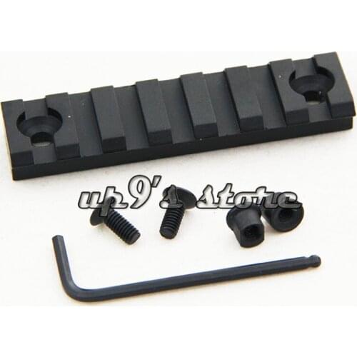 Tactical Rifle Scope 7 Slots Keymod Rail Weaver Picatinny Rail Hunting Shooting Military Shortgun Accessory