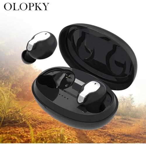 New TWS Wireless Bluetooth 5.0 Earphones Wireless Headset Stereo Sport Fitness Earbuds With Mic For Smart Phone Charging Box