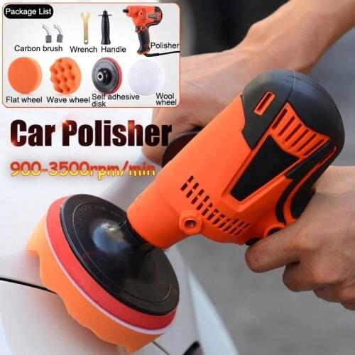 WENXING 800W Polisher Adjustable Speed Electric Car Polishing Machine Waxing for Automobile Furniture Polishing Machine Tools