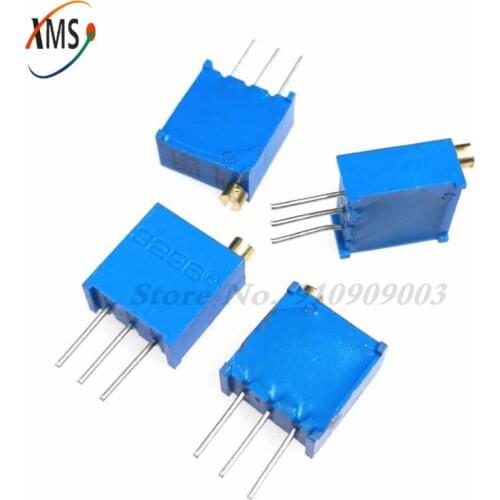 10pcs 3296W-1-103LF 3296W 10K ohm 103 3296W-1-103 3296W-103 W103 Trimpot Trimmer Potentiometer