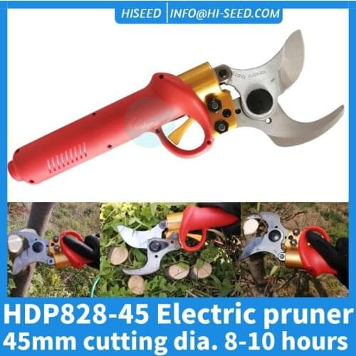 45mm Germany imported electric pruning shears fruit tree pruner high branch lithium rechargeable thick branch shears