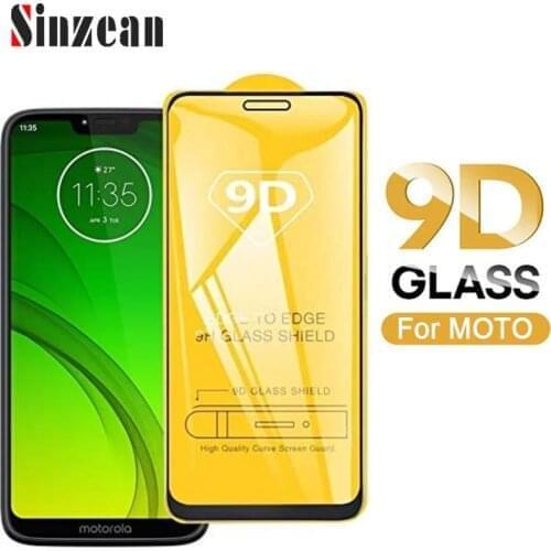 50pcs For MOTO G50/G60/G30/G20/G10 Power/G9 Plus/G8 Play/G7/One Fusion/G Stylus 2021 9D Full Cover Glue Tempered Glass B-H