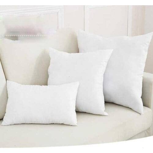 White Home Cushion Inner Filling Cotton-padded Pillow Core for Sofa Car Soft Pillow Cushion Insert Cushion Core Vacuum Packaging