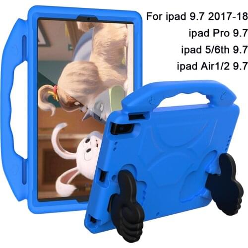 For ipad Air1/2 9.7"A1566/A1567/A1474/A1475/A1476 case,kids EVA shockproof Stand tablet Cover for ipad Pro 9.7"A1673/A1674/A1675