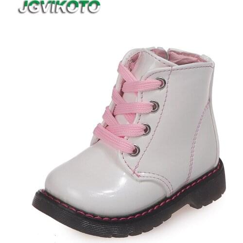 JGVIKOTO Kids Boots Boys Girls Toddlers Little Child Autumn Winter Boots Martin Boots With Zip Ankle Boots Martin Shoes Soft