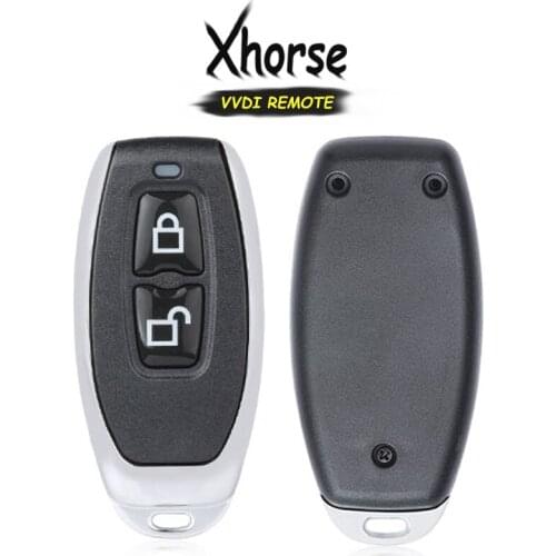 KEYECU XKGD12EN (English Version) for Garage Type Universal 2 Button Remote Key Fob for VVDI Key Tool VVDI2