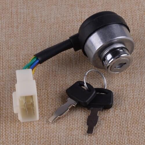 CITALL Chinese Gasoline Diesel Generator Gas Ignition Switch On Off Start Ignition Key Lock Combination 6 Wire Way