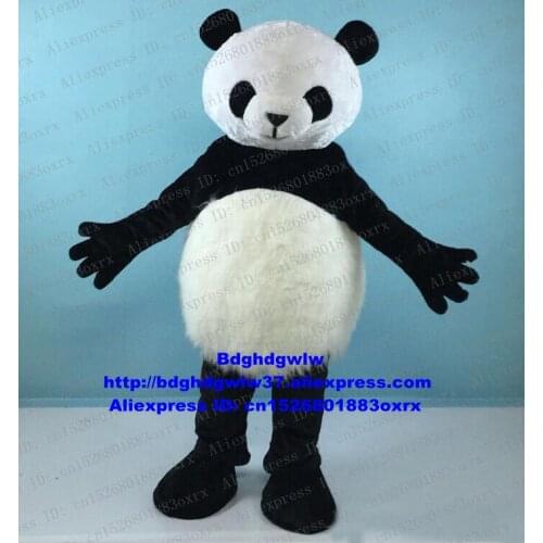 Panda Bear Bearcat Catbear Mascot Costume Adult Cartoon Character Outfit Gifts And Souvenirs Education Exhibition zx1251
