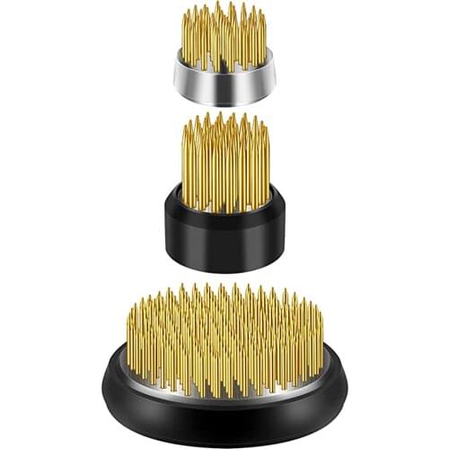 3Pcs Round Flower Frog Arrangement Arranger Ikebana Kenzan Home Cabinet Art