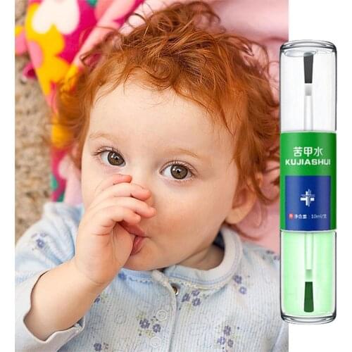 1PC Stop Bitting Nail Polish Bitter Anti-biting For Baby Children Nail Nutrition Oil Non Toxic Stop Thumb Sucking Nail Care