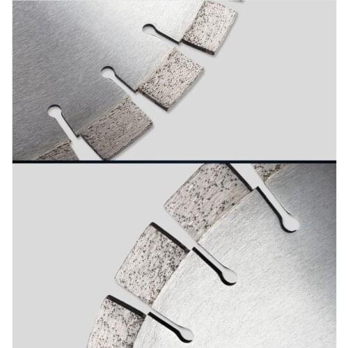 Promotion sale of high quality 1PC of 350/400/450mm silver welded diamond saw blades specially for cutting hard granite