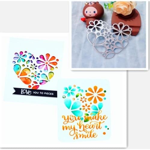 Heart decoration Metal Cutting Dies for DIY Scrapbooking Album Paper Cards Decorative Crafts Embossing Die Cuts