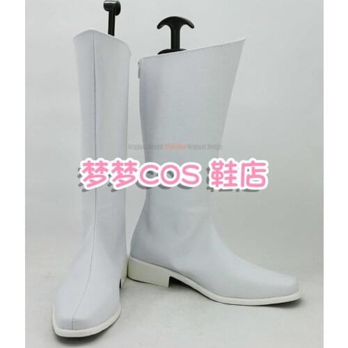 Mobile Suit Zeta Gundam Char Aznable Anime Characters Shoe Cosplay Shoes Boots Party Costume Prop