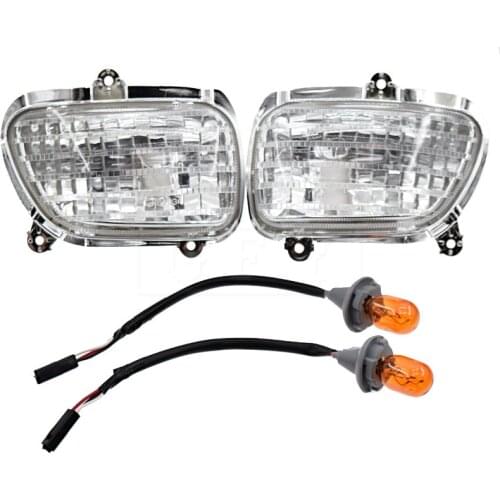 Motorcycle Front Side Turn Signal Lights For Honda Goldwing GL1800 2001 2002 2003 2004 2005 2006 2007 2008 2009 2010 - 2013 2014