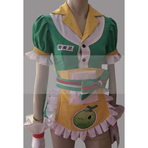 Customize Overwatch Honeydew Mei Cosplay Costume Outfit