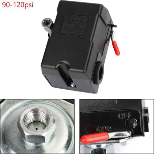 Artudatech Pressure Control Switch Valv 4 Air Compressor Pump On/Off Lever 90-120PSI 140-175PSI 110-150PSI 26AMP