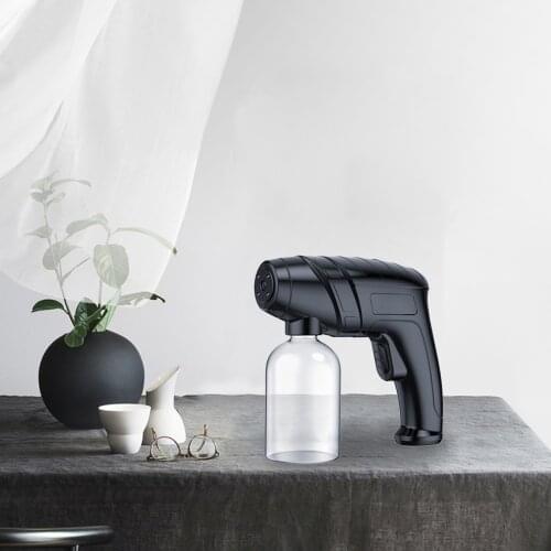 300ml Wireless Electric Sanitizer Sprayer Blue Lights Handheld Portable Electric Nanos Steam Spray Guns for Home Office
