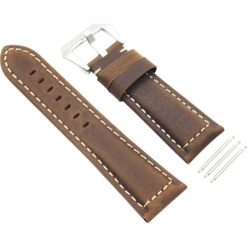 Luxury Leather Wristband Replacement Watch Band + Crewdriver For Garmin Fenix 3
