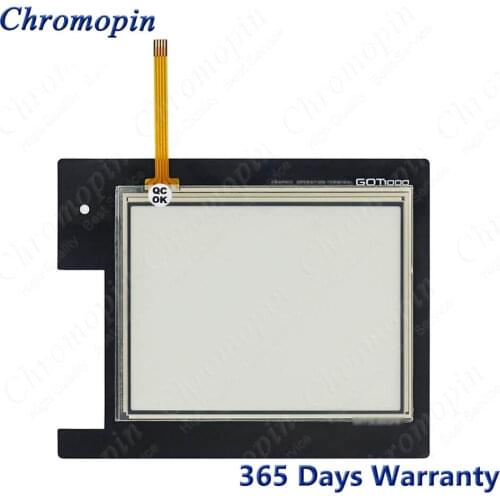 Touch screen for Mitsubishi GT1655-VTBD GT1655VTBD HMI & Protective Film digitized 365 days Warranty for panel glass