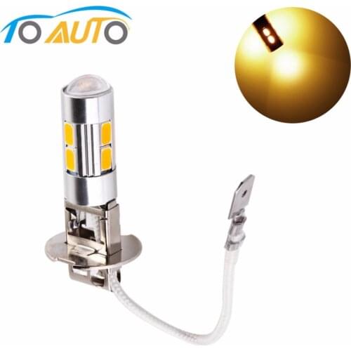 H3 LED light Replacement Bulbs For Car Fog Lights Driving Lamps high power Auto led bulbs Car Light 12V Yellow